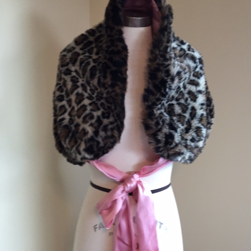 Wrap scarf from wrapture 100 silk leopard